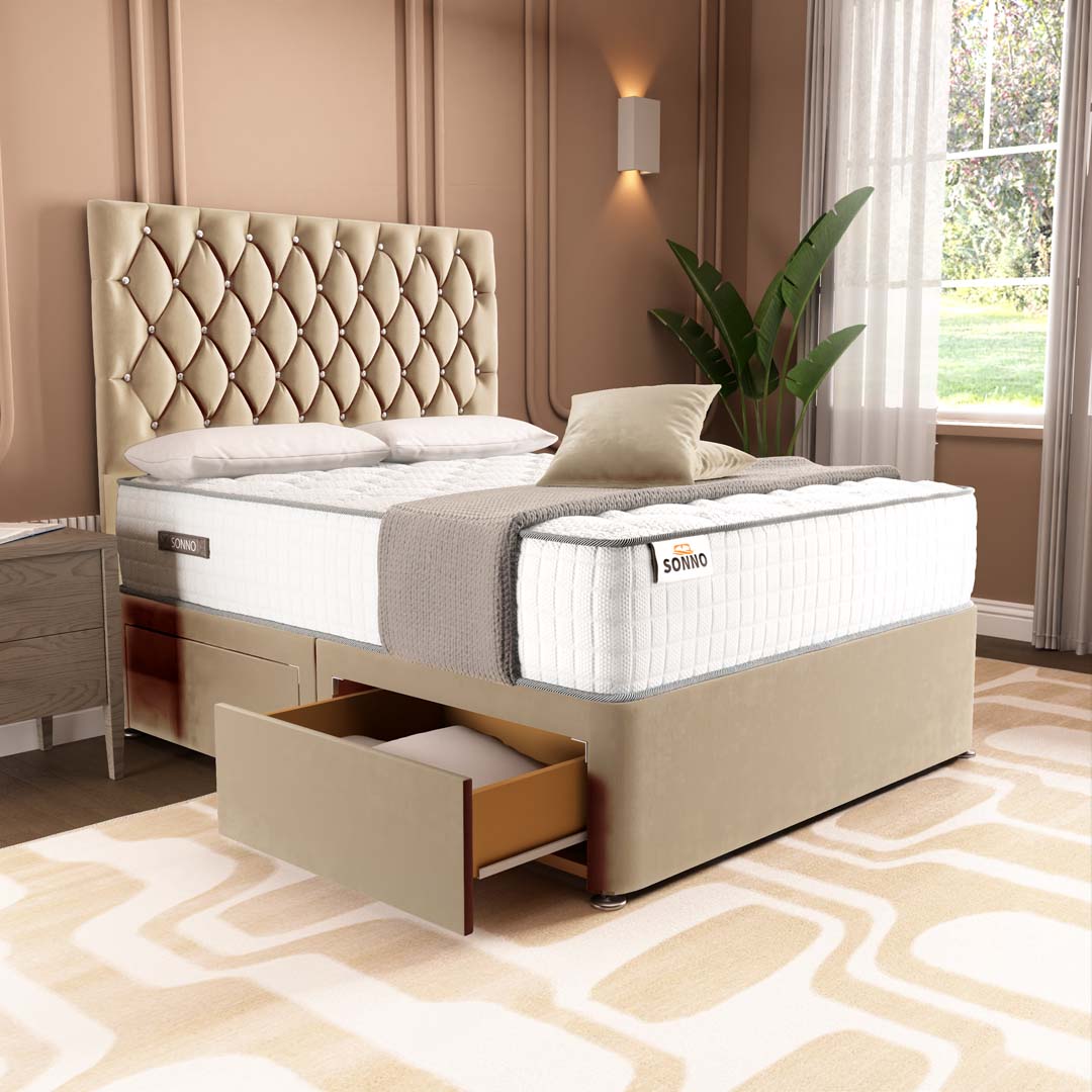 London Chesterfield Divan Bed