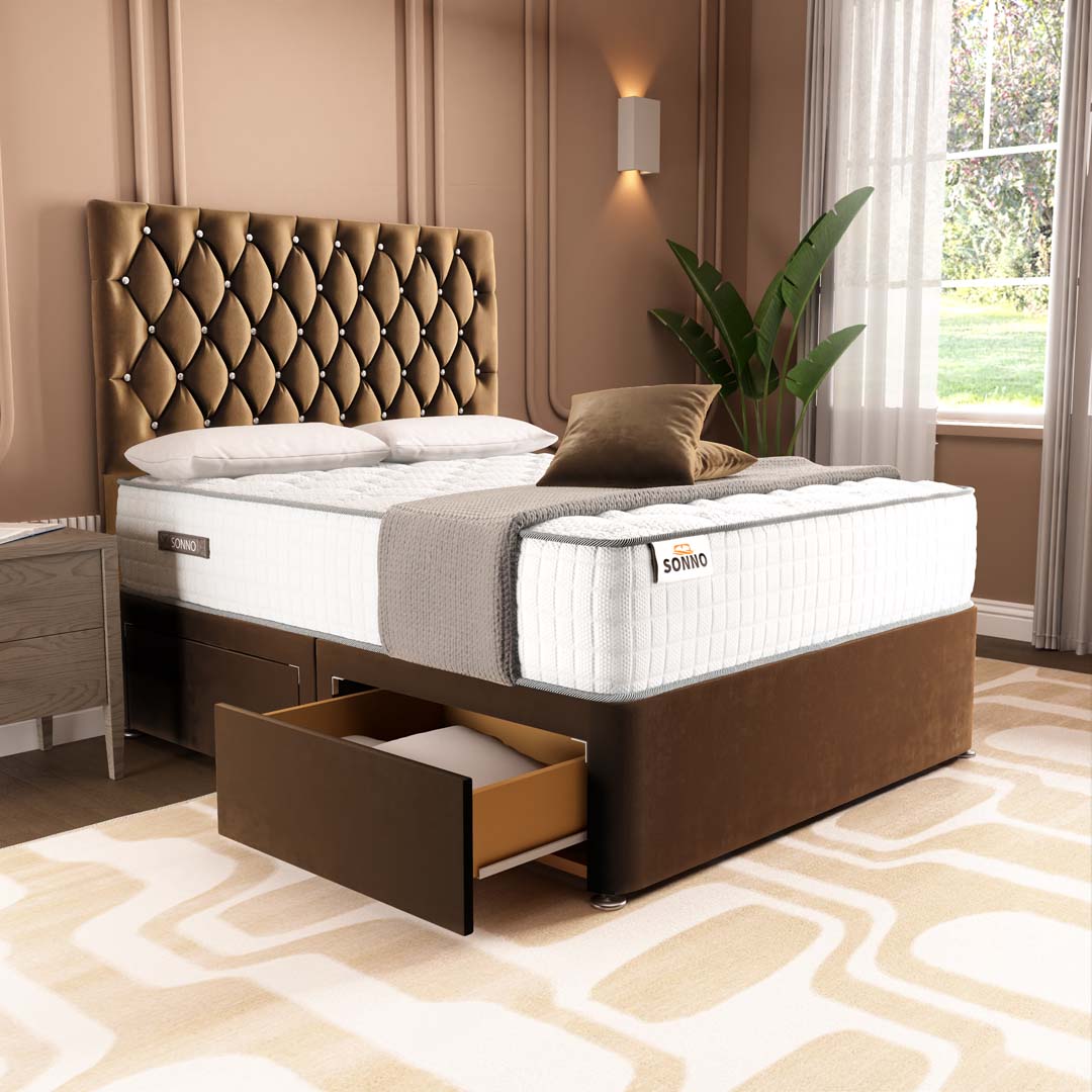 London Chesterfield Divan Bed