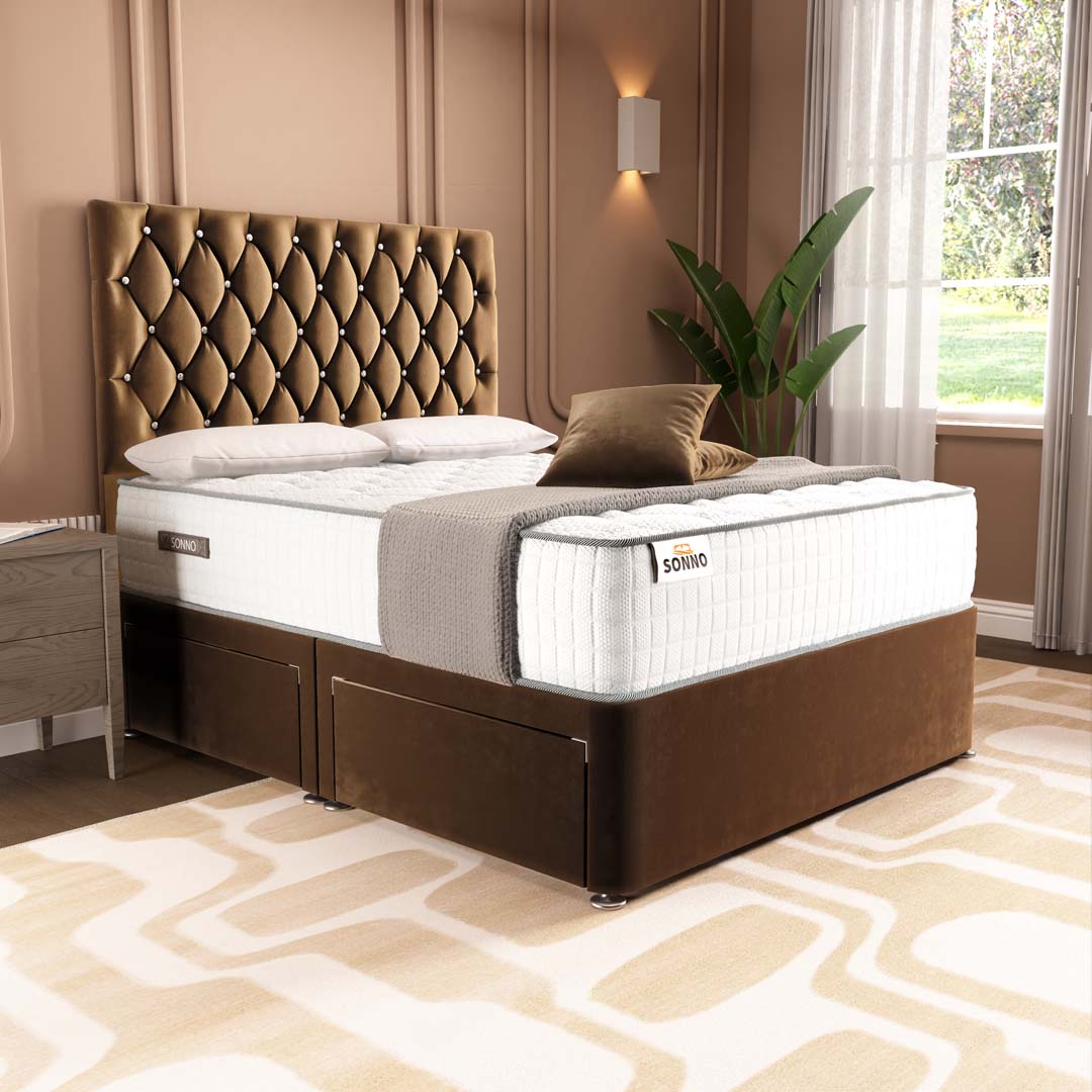 London Chesterfield Divan Bed