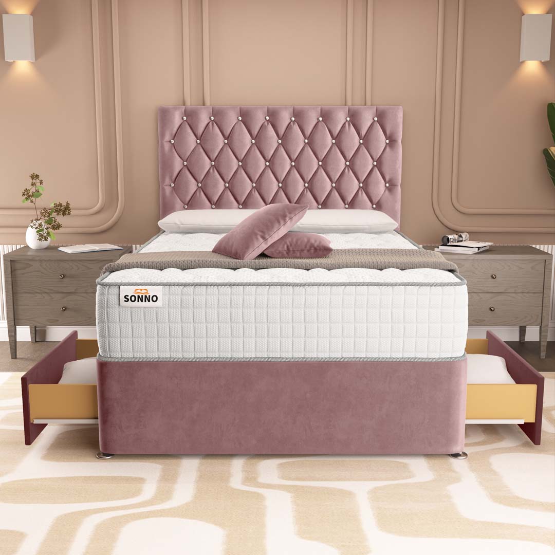 London Chesterfield Divan Bed