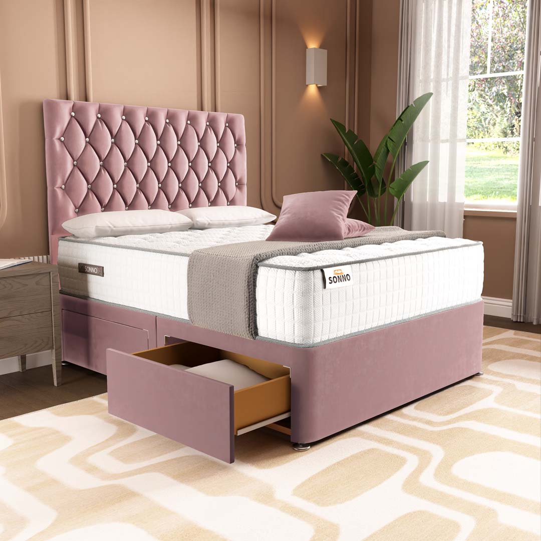 London Chesterfield Divan Bed