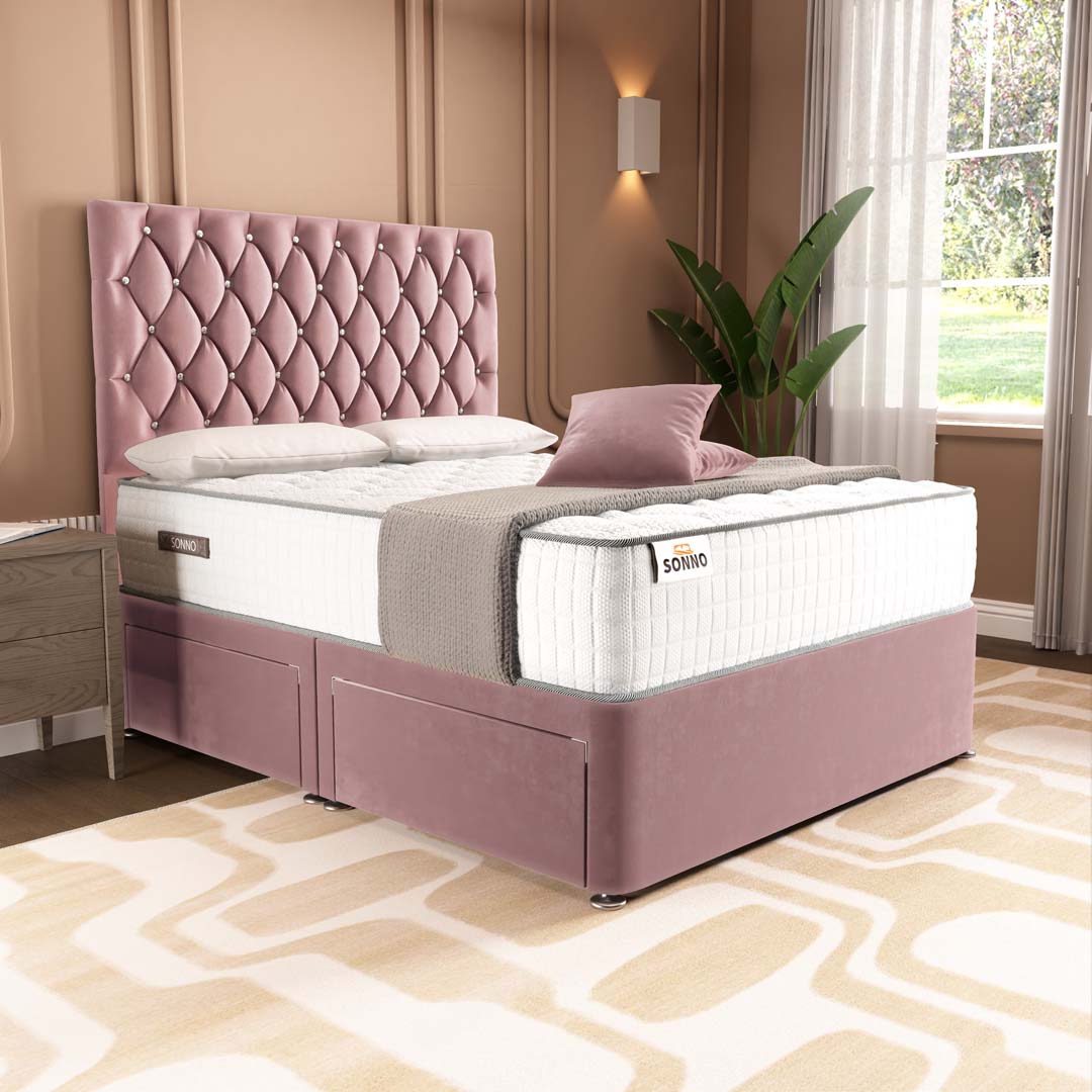 London Chesterfield Divan Bed
