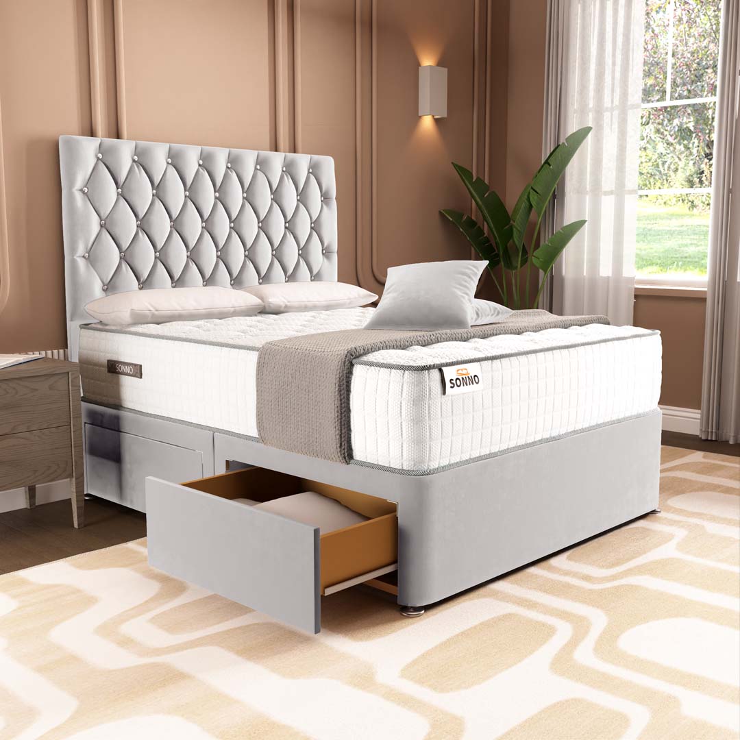 London Chesterfield Divan Bed