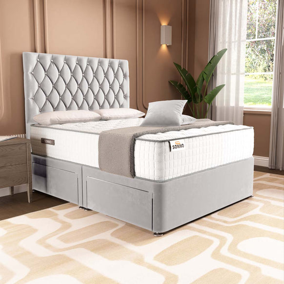 London Chesterfield Divan Bed