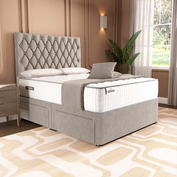 London Chesterfield Divan Bed