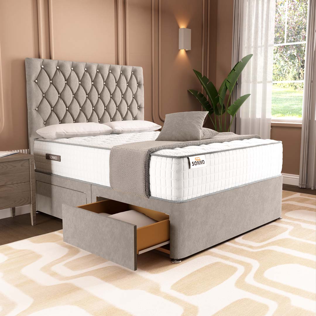 London Chesterfield Divan Bed