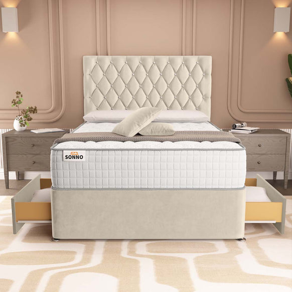 London Chesterfield Divan Bed