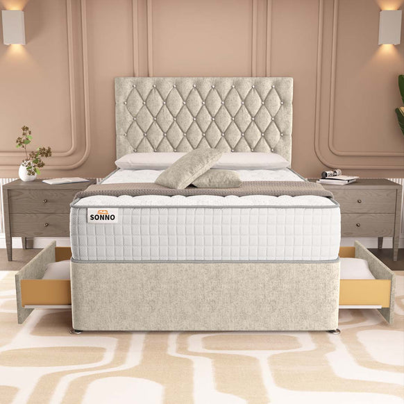 London Chesterfield Divan Bed