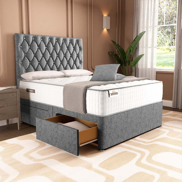 London Chesterfield Divan Bed