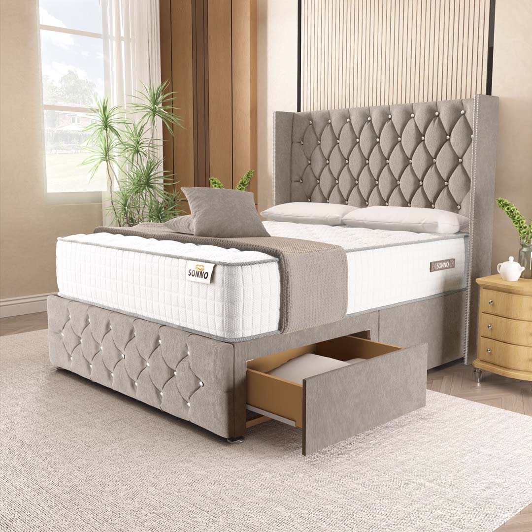 Luxor Wingback Divan Bed