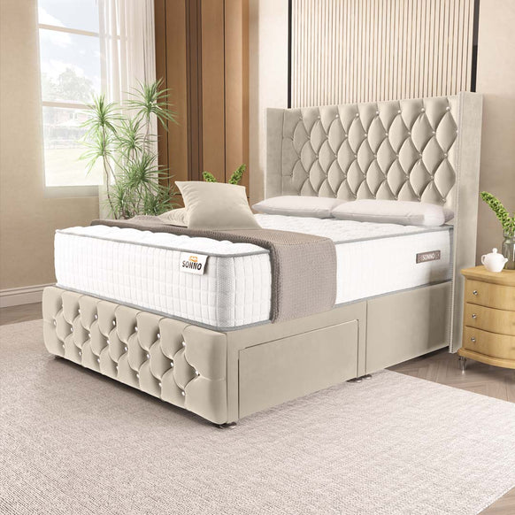 Luxor Wingback Divan Bed