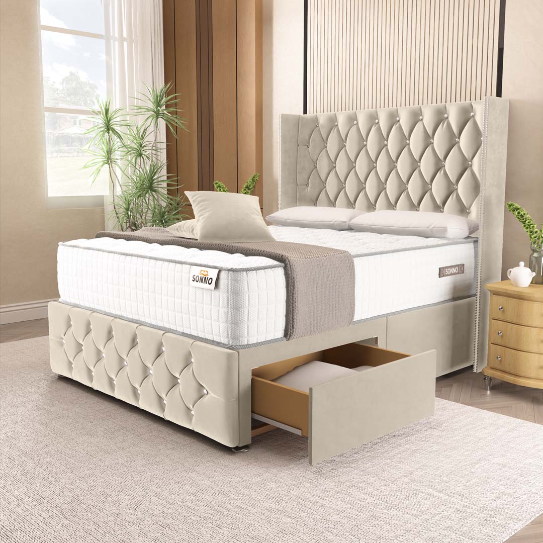 Luxor Wingback Divan Bed