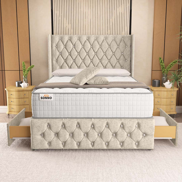 Luxor Wingback Divan Bed