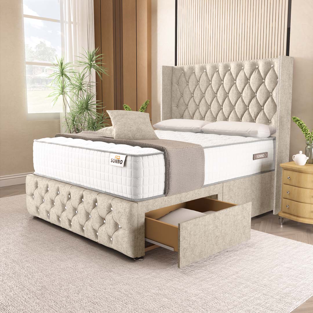 Luxor Wingback Divan Bed