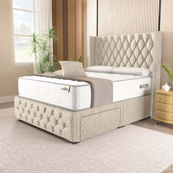 Luxor Wingback Divan Bed