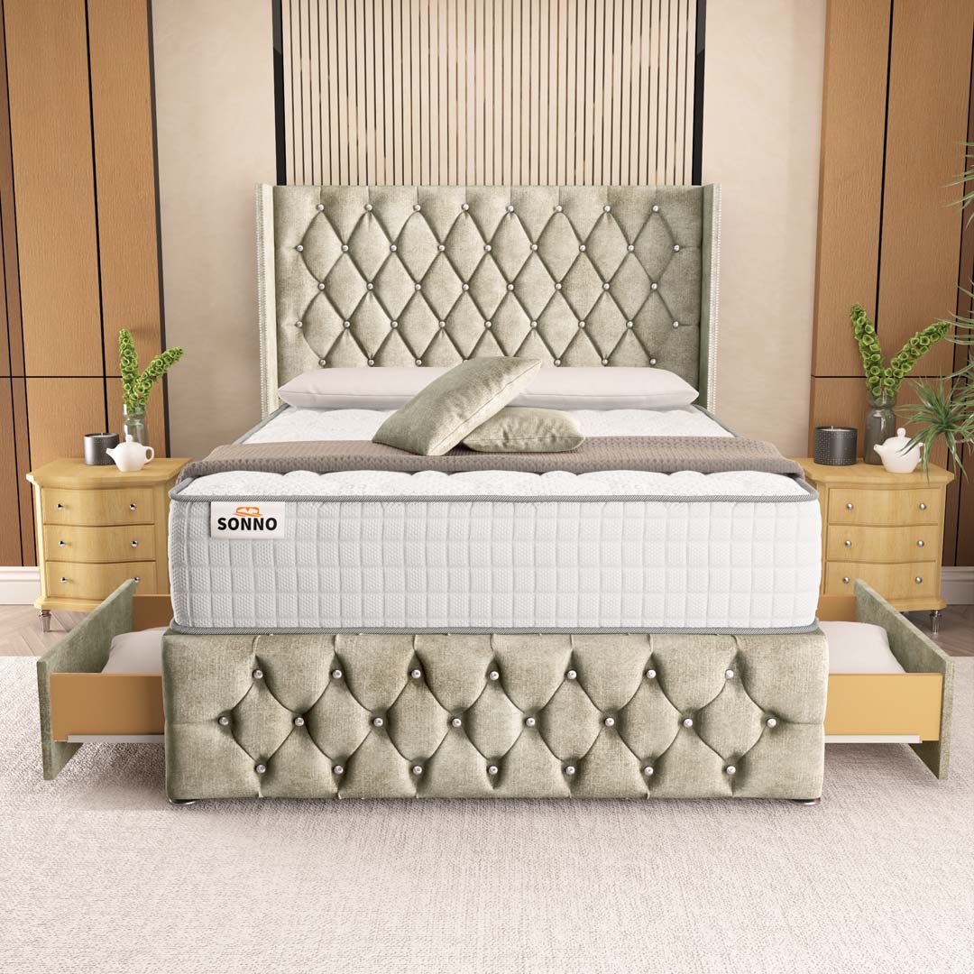 Luxor Wingback Divan Bed