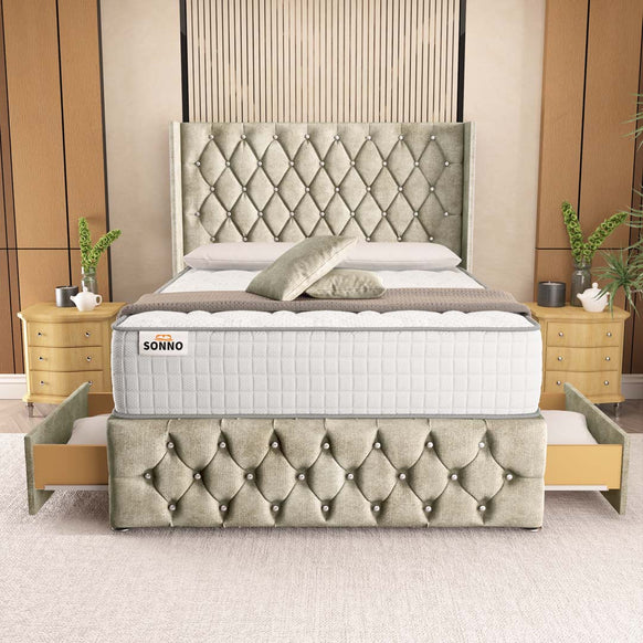 Luxor Wingback Divan Bed