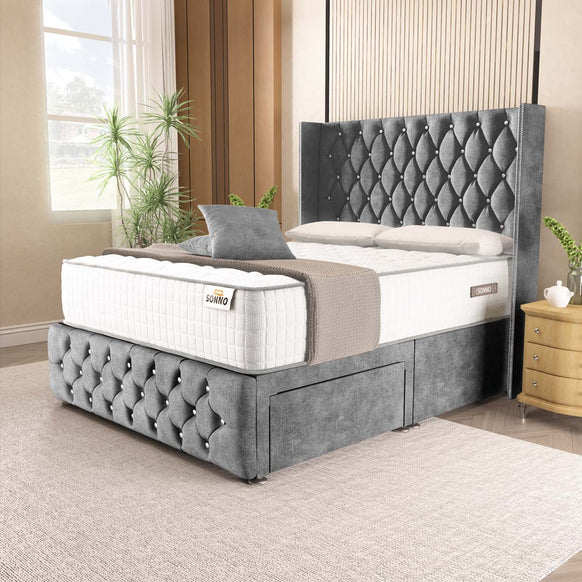 Luxor Wingback Divan Bed