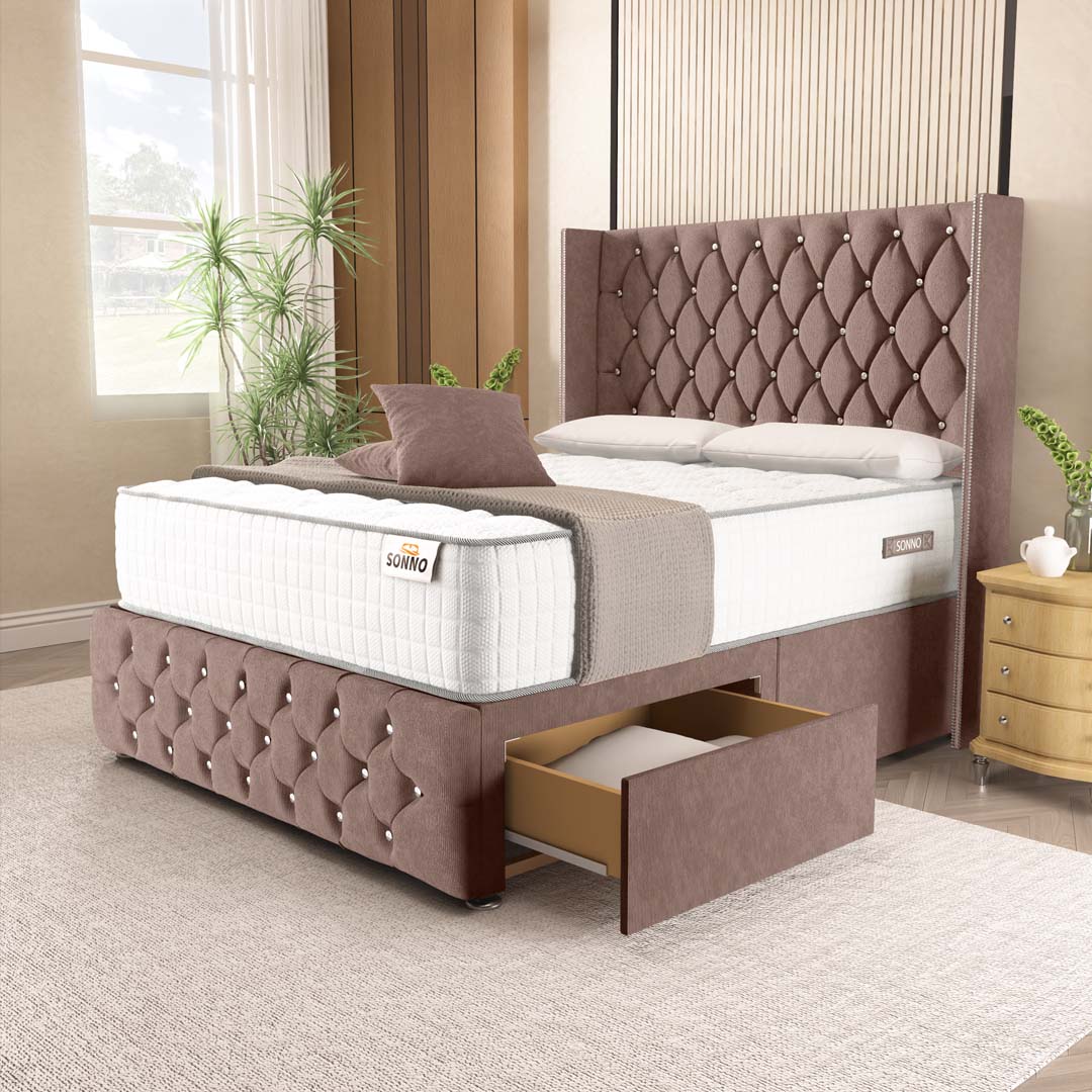 Luxor Wingback Divan Bed