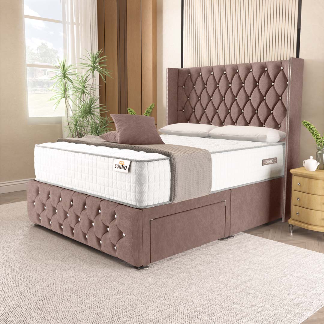 Luxor Wingback Divan Bed