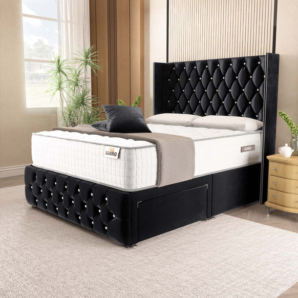 Luxor Wingback Divan Bed
