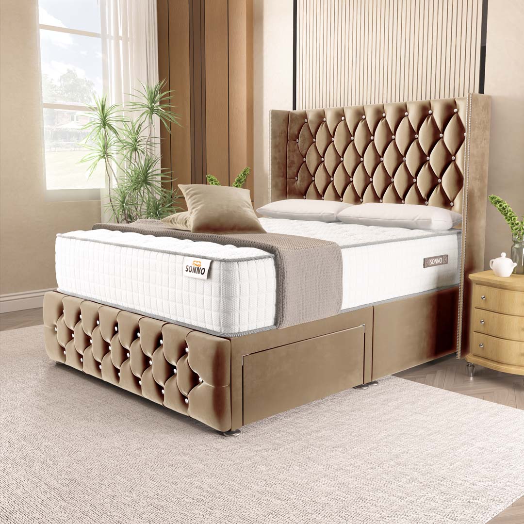 Luxor Wingback Divan Bed