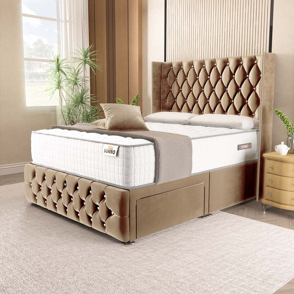 Luxor Wingback Divan Bed