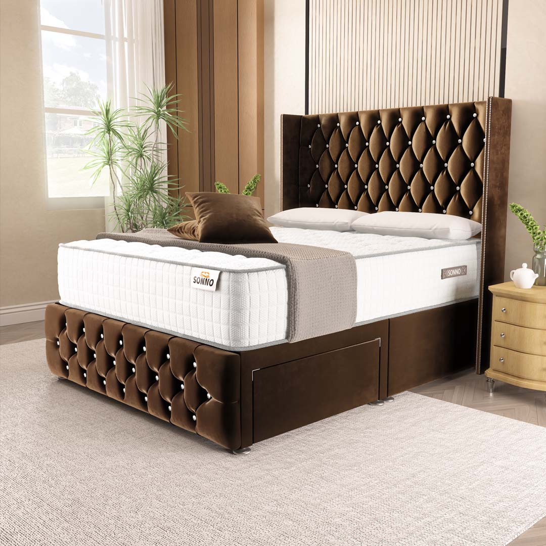 Luxor Wingback Divan Bed