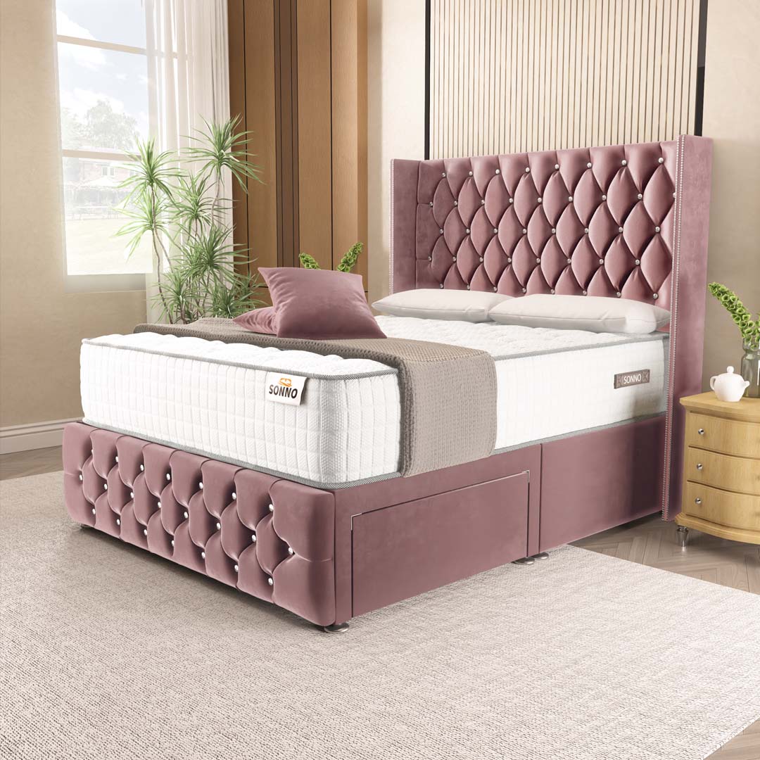 Luxor Wingback Divan Bed