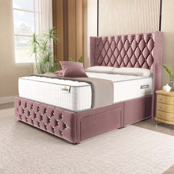 Luxor Wingback Divan Bed