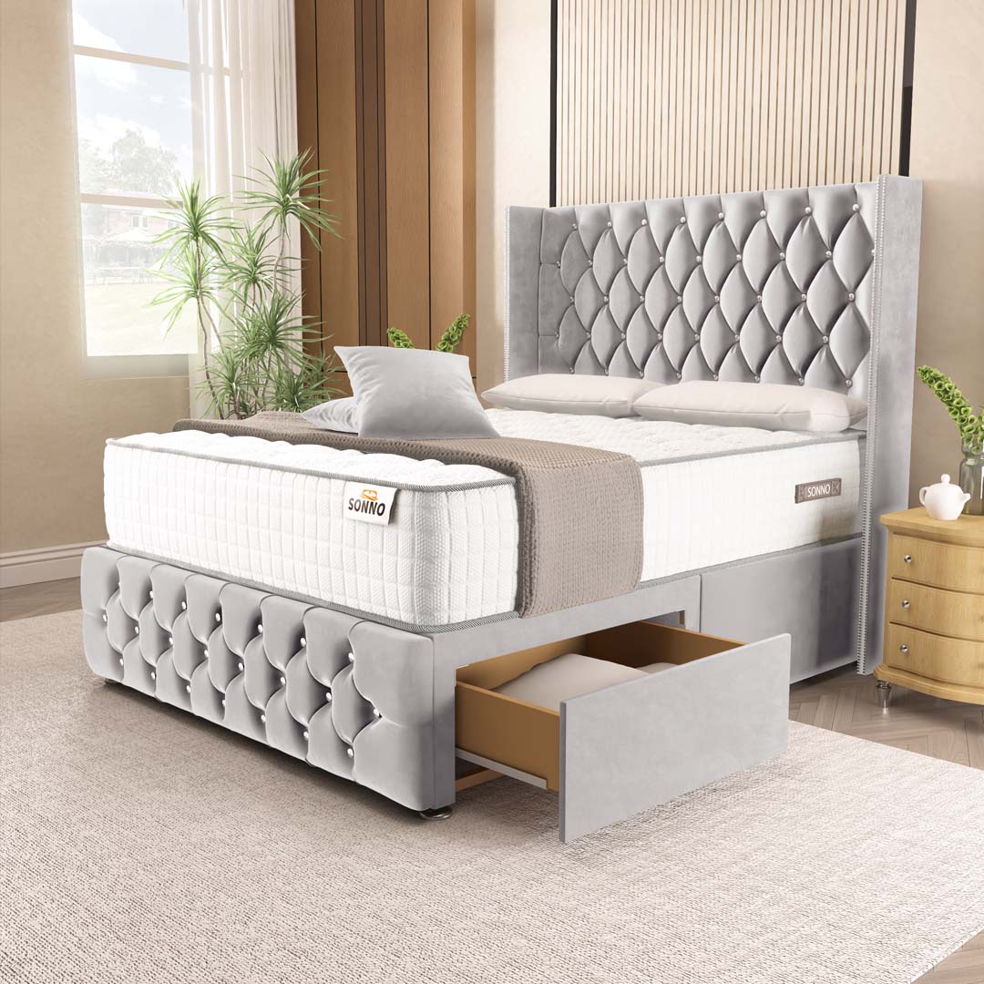 Luxor Wingback Divan Bed