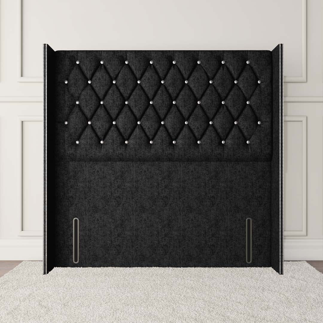 Luxor Wingback Floor Standing Headboard
