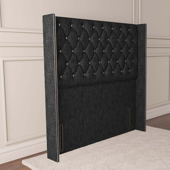 Luxor Wingback Floor Standing Headboard