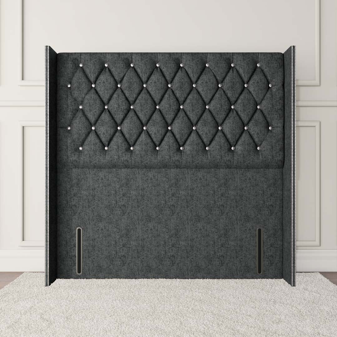 Luxor Wingback Floor Standing Headboard
