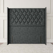 Luxor Wingback Floor Standing Headboard