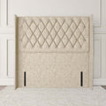 Luxor Wingback Floor Standing Headboard