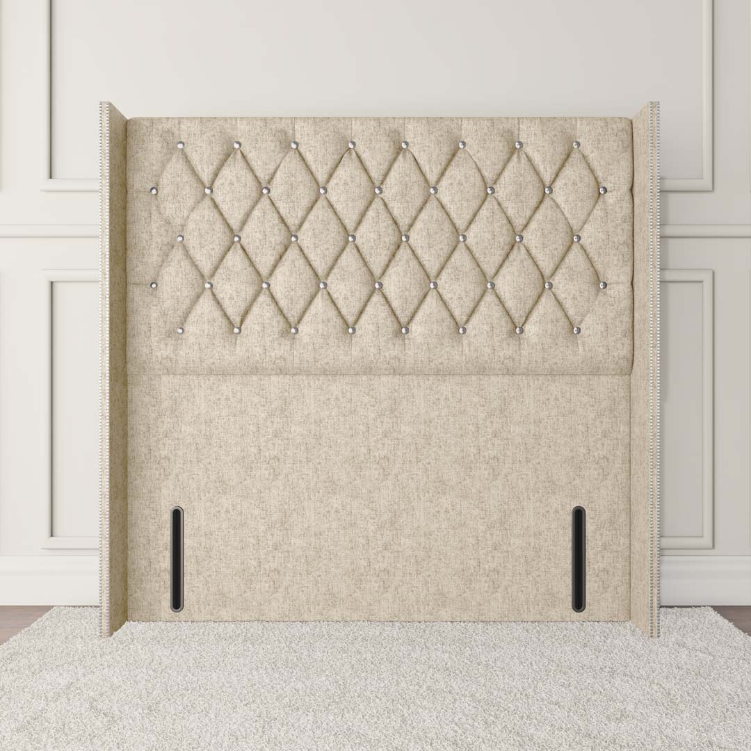Luxor Wingback Floor Standing Headboard