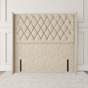 Luxor Wingback Floor Standing Headboard