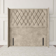 Luxor Wingback Floor Standing Headboard