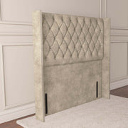 Luxor Wingback Floor Standing Headboard