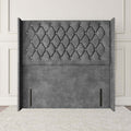 Luxor Wingback Floor Standing Headboard