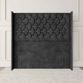 Luxor Wingback Floor Standing Headboard
