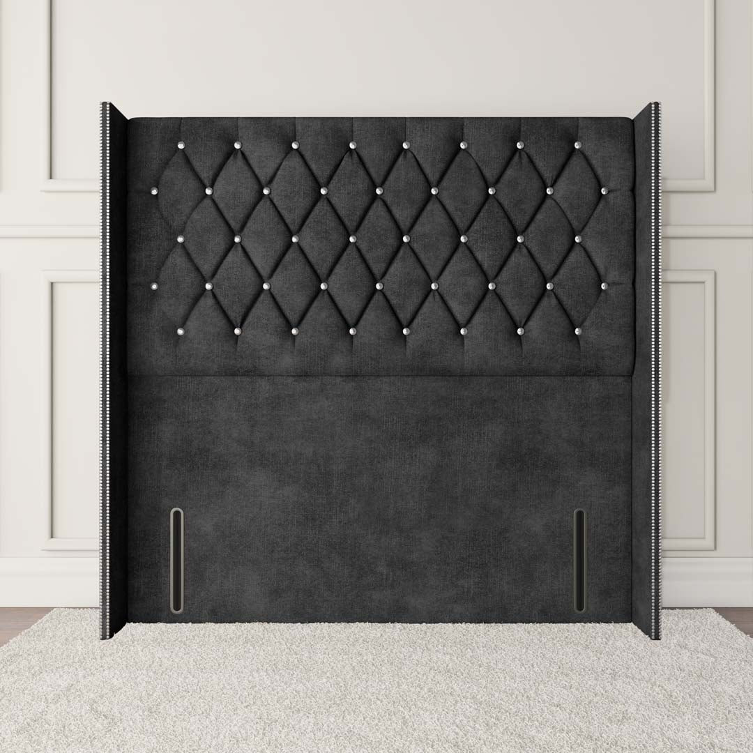 Luxor Wingback Floor Standing Headboard