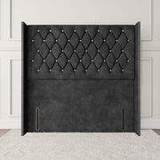 Luxor Wingback Floor Standing Headboard