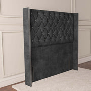 Luxor Wingback Floor Standing Headboard