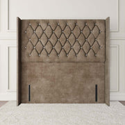 Luxor Wingback Floor Standing Headboard