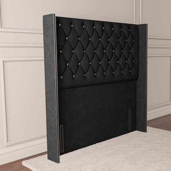 Luxor Wingback Floor Standing Headboard