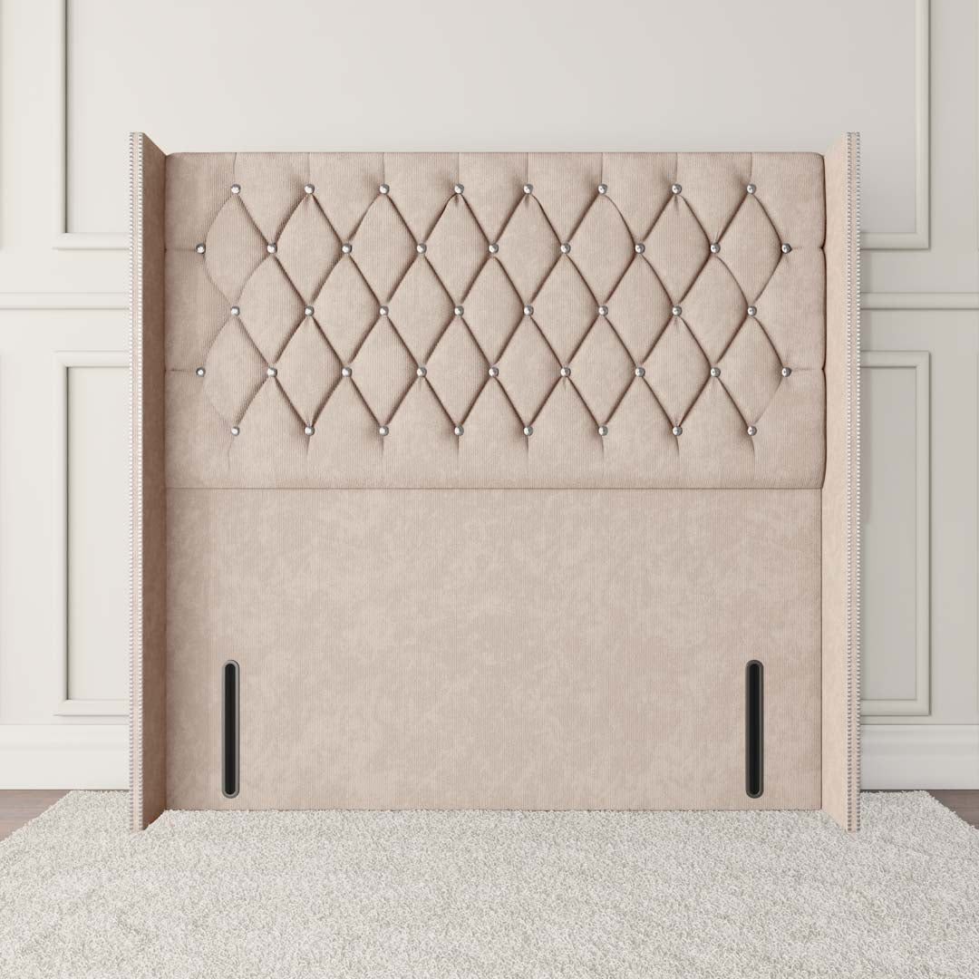 Luxor Wingback Floor Standing Headboard