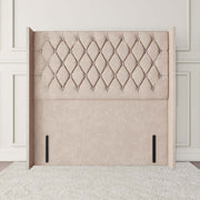Luxor Wingback Floor Standing Headboard