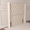 Luxor Wingback Floor Standing Headboard
